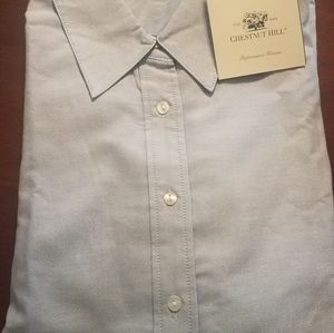 Brand new XL light blue long sleeve dress shirt